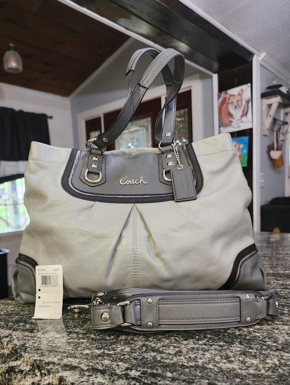 Coach Ashely spectator satchel crossbody bag purse with hangtag 2012